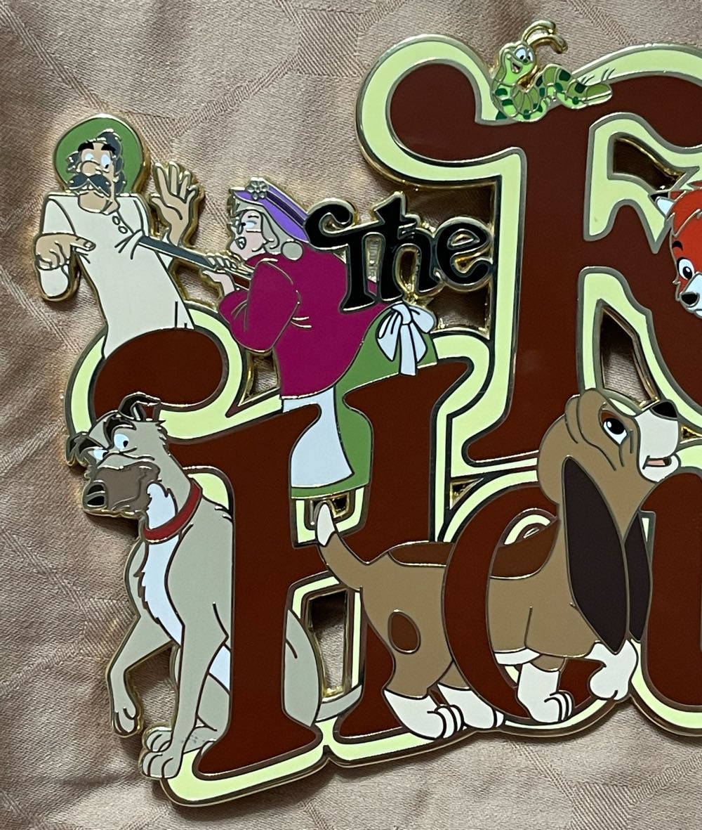 The Fox And The Hound “Featured Titles” Series - FANTASY (FlightsOFancyFantasyPins) Limited Edition Disney Pin - Fantasy pin collectible - Main Image 2