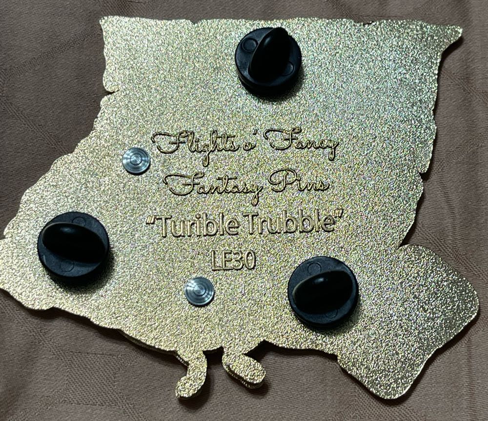 Bianca With Pennys Letter “Turible Trubble” Series - FANTASY (FlightsOFancyFantasyPins) Limited Edition Disney Pin - Fantasy pin collectible - Main Image 2