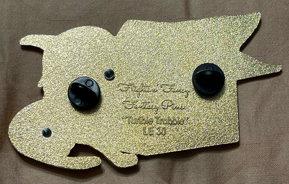 Rufus With Penny’s Box “Turible Trubble” Series - FANTASY (FlightsOFancyFantasyPins) Limited Edition Disney Pin - Fantasy pin collectible - Main Image 2