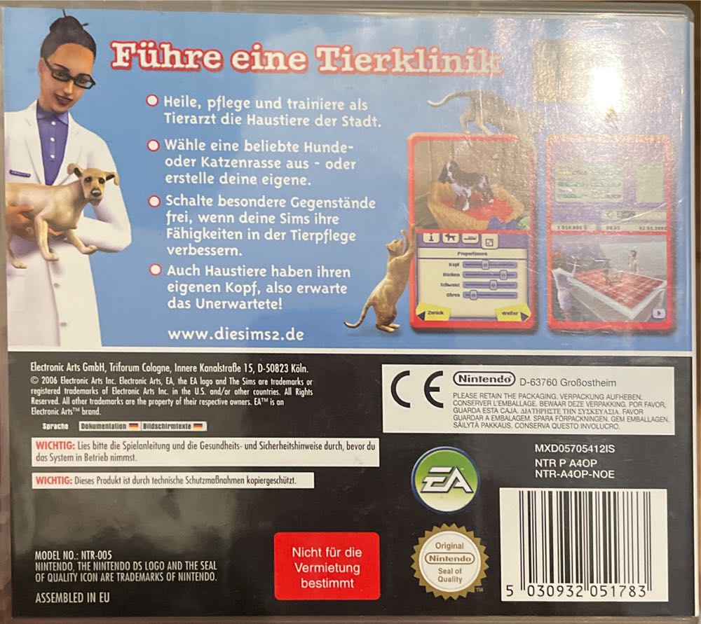 Die Sims 2 Haustiere  pin collectible [Barcode 5030932051783] - Main Image 2
