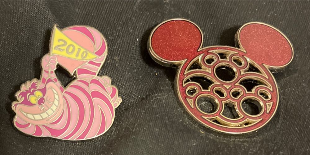 Character Ears Collection Cheshire Cat 2 Pin Set 3 D Le 81176 - Official Pin Trading pin collectible [Barcode 400000557274] - Main Image 2