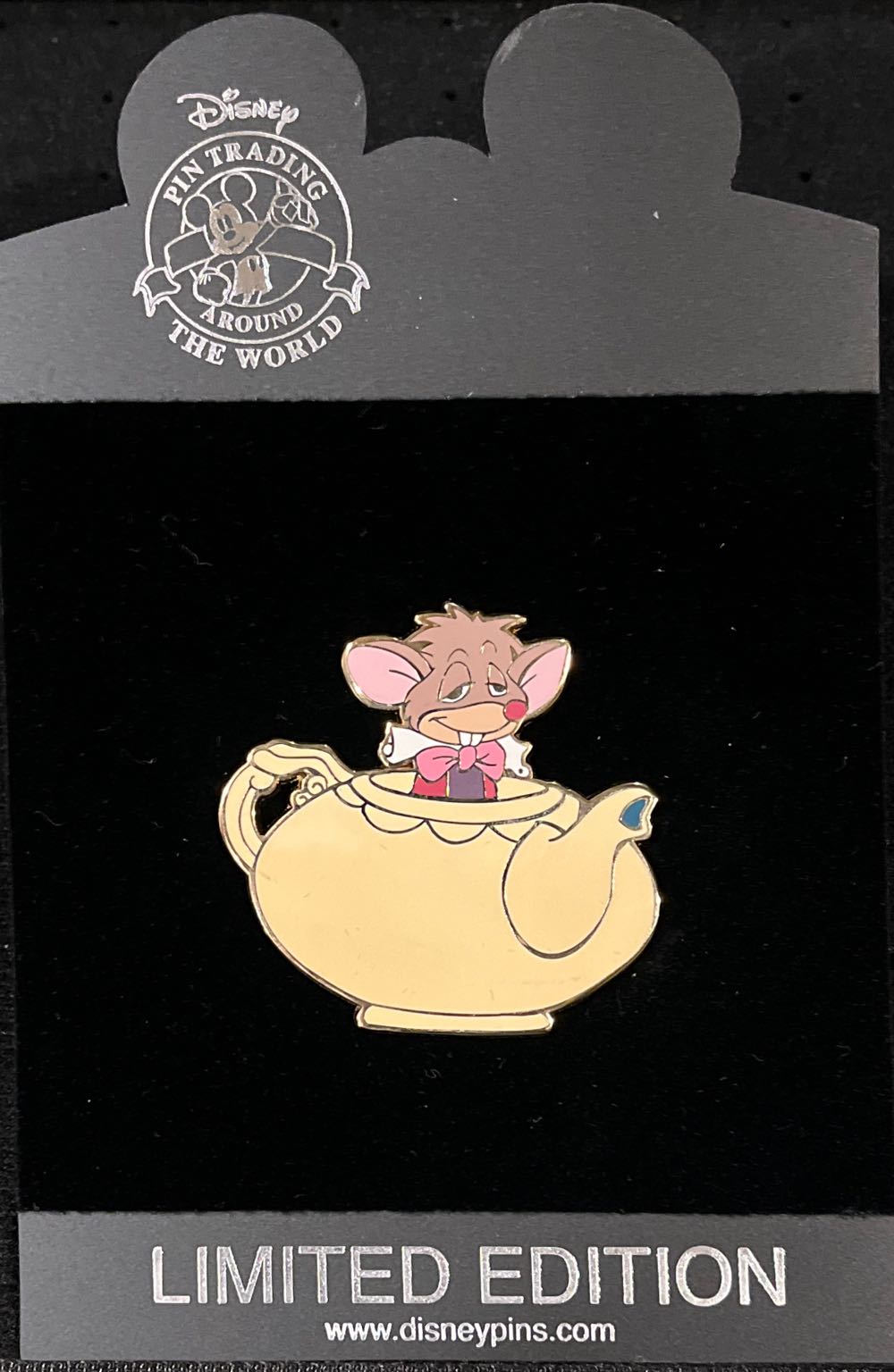 Dormouse In Teapot - Official Pin Trading pin collectible - Main Image 2