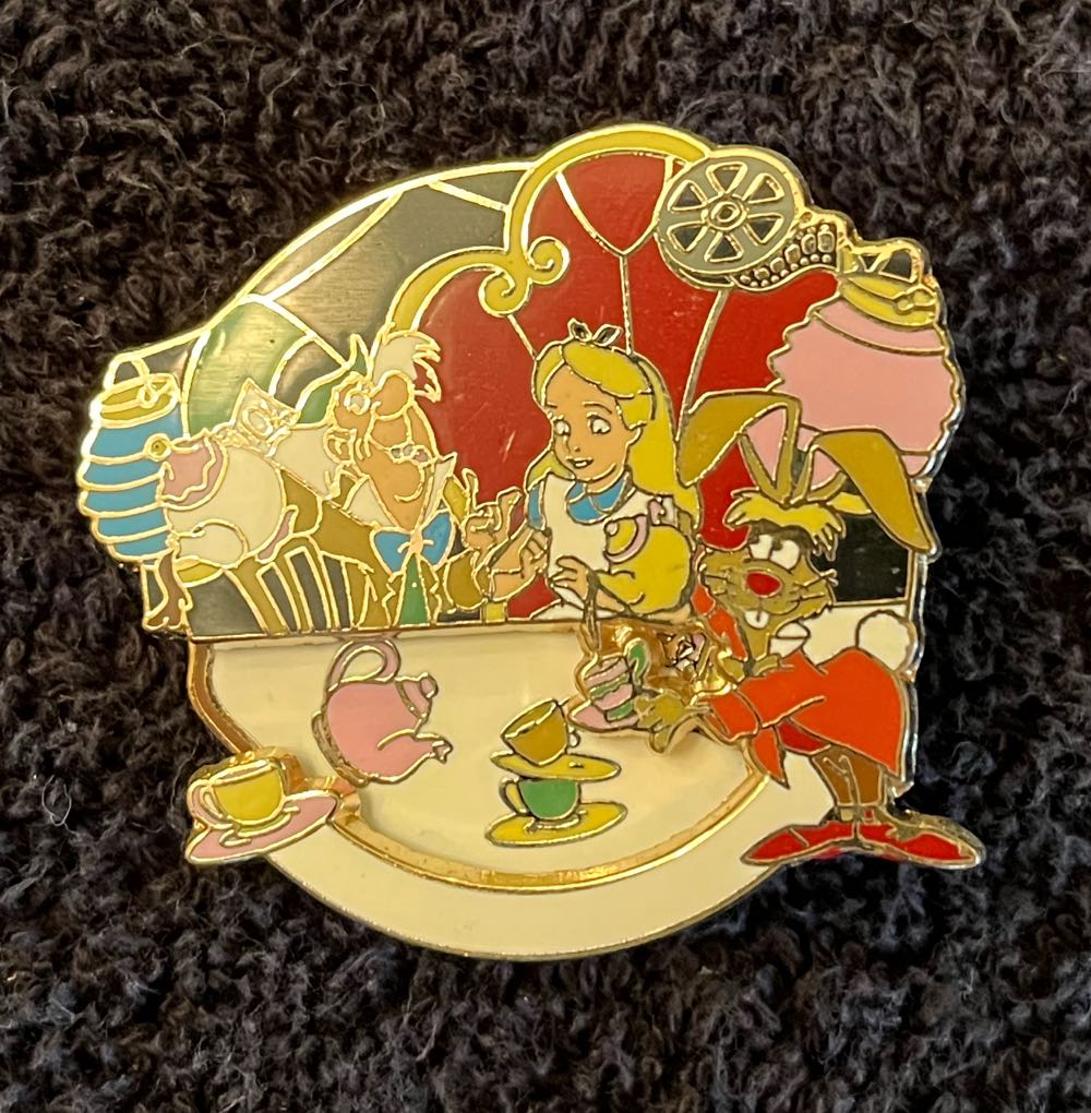 Film Reel Set: Mad Tea Party (spinner) - Official Pin Trading pin collectible - Main Image 3