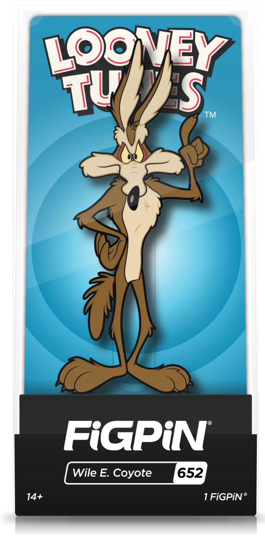 FigPin #652 Looney Tunes - Wile E. Coyote  pin collectible [Barcode 810021531809] - Main Image 3