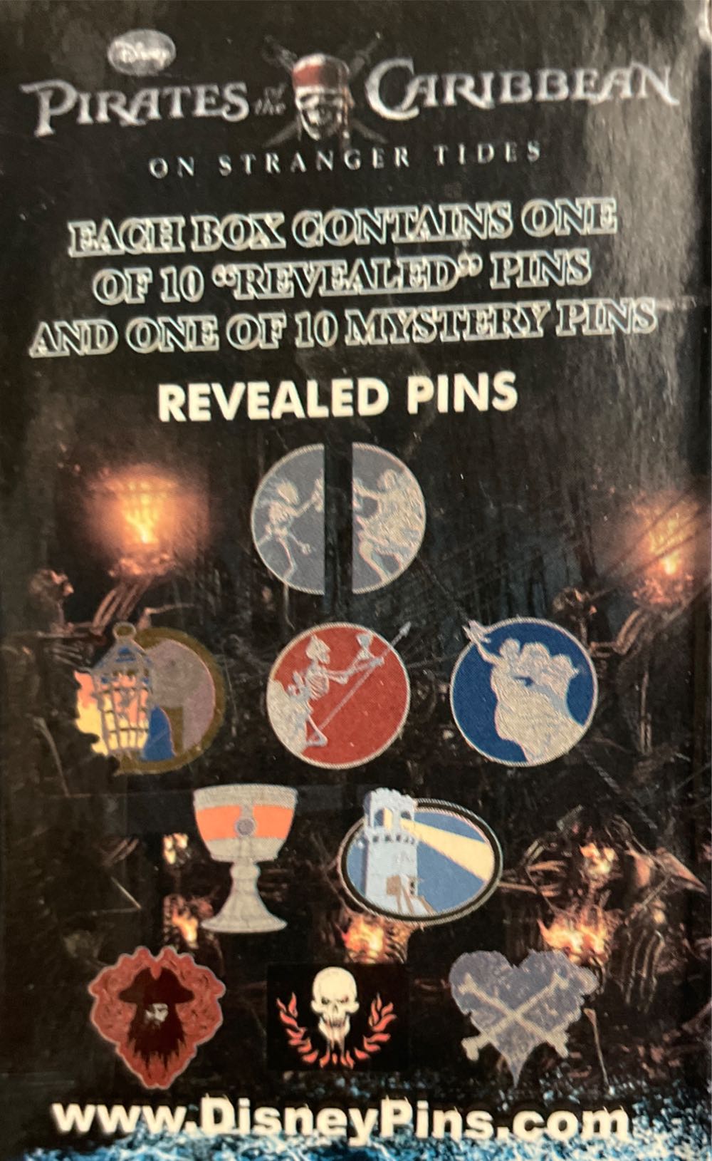 Pirates Of The  pin collectible [Barcode 400002878476] - Main Image 2