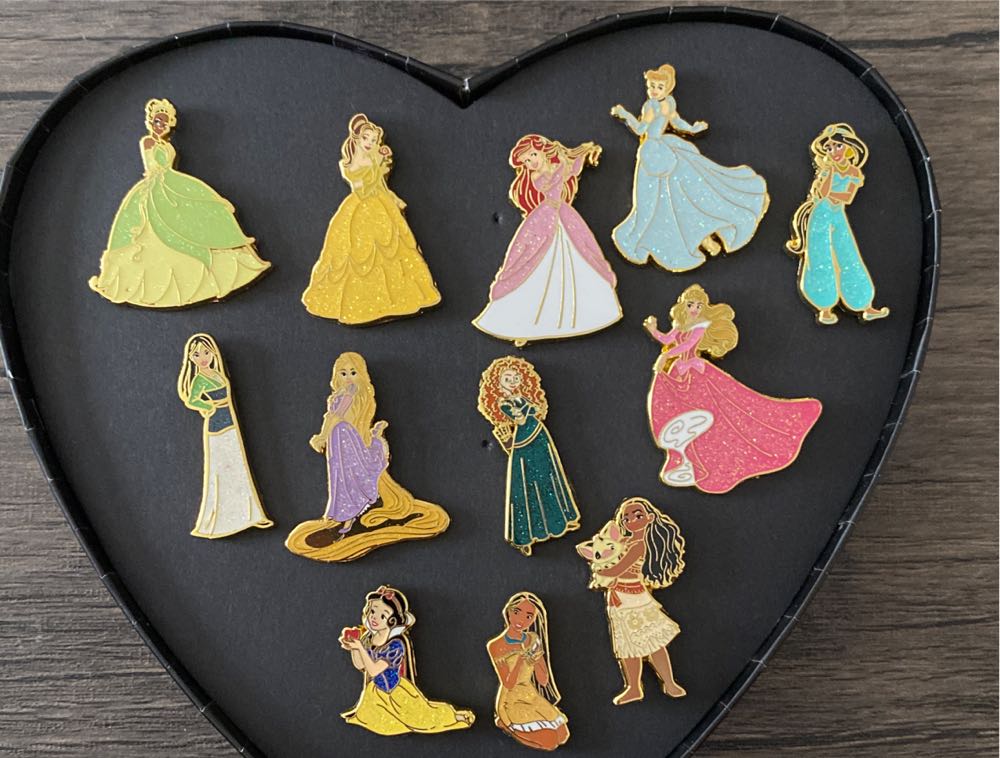 Belle Loungefly Princess Set  pin collectible - Main Image 2