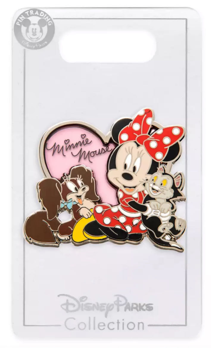 Minnie Mouse With Fifi And Figaro Pin  pin collectible [Barcode 465052954150] - Main Image 2