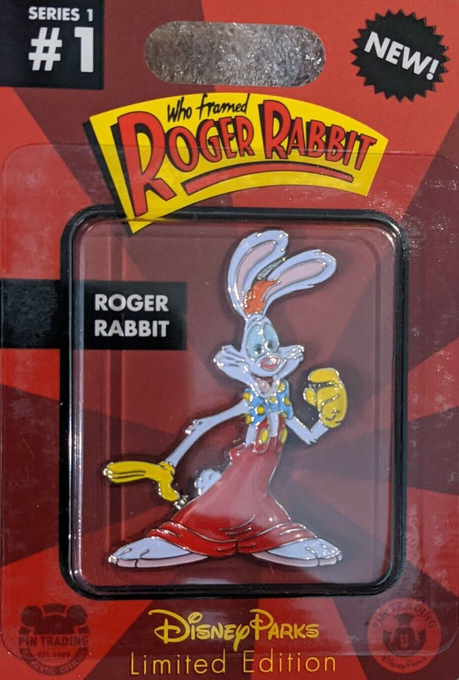 Who Framed Roger Rabbit - Series 1  pin collectible [Barcode 400932863528] - Main Image 2