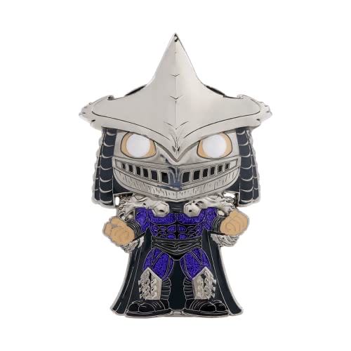 Funko Pop! Pin: Teenage Mutant Ninja Turtles Super Shredder Glow In The Dark Chance Of Chase - Enamel Pin pin collectible [Barcode 671803417588] - Main Image 1