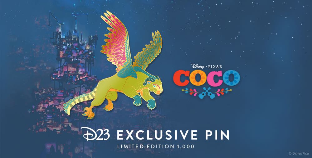 D23 Exclusive - Coco 5th Anniversary Pin - Enamel Pin pin collectible - Main Image 2