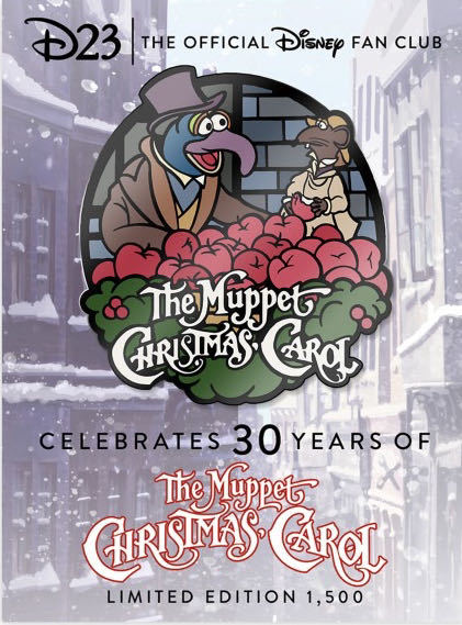 D23 Exclusive - The Muppet Christmas Carol 30th Anniversary Commemorative Pin: Gonzo & Rizzo - Enamel Pin pin collectible - Main Image 2