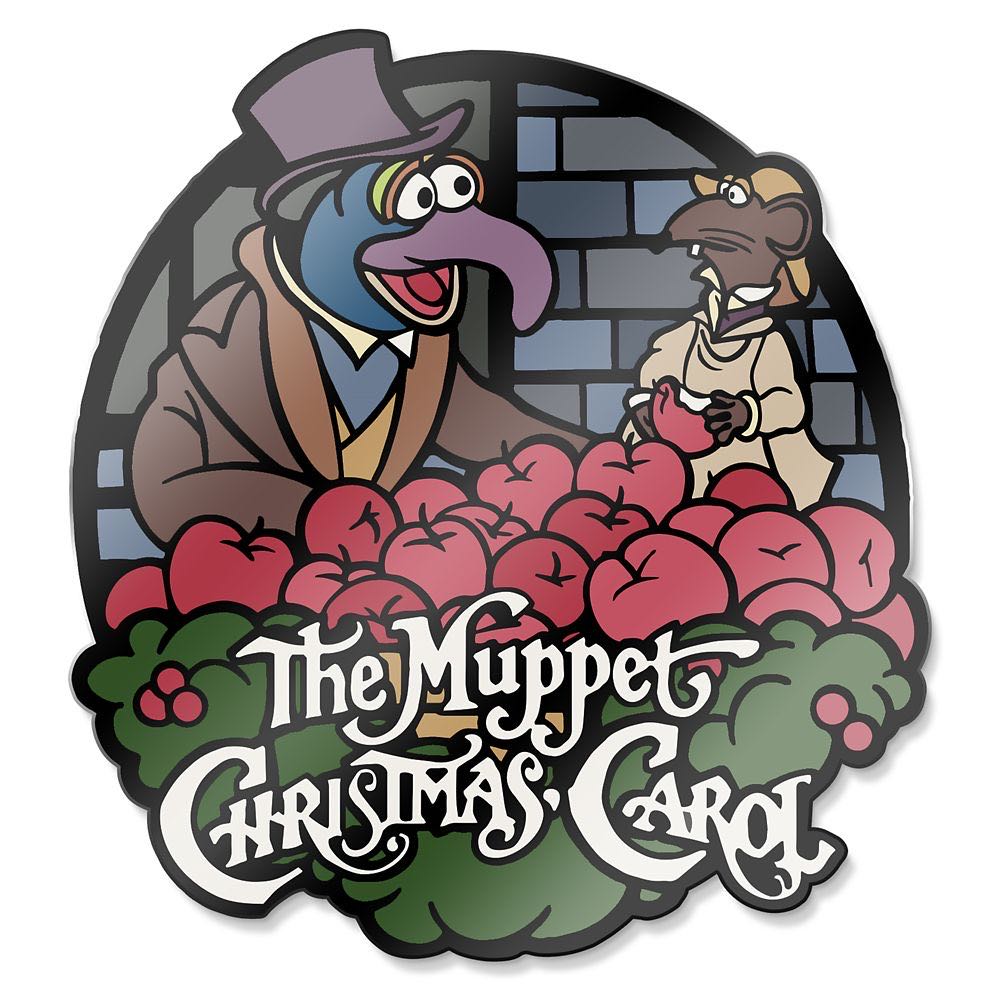D23 Exclusive - The Muppet Christmas Carol 30th Anniversary Commemorative Pin: Gonzo & Rizzo - Enamel Pin pin collectible - Main Image 3