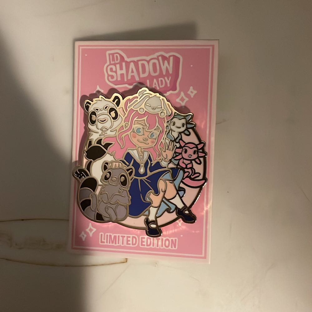 LdShadowLady Limited Edition Pin - Hard Enamel pin collectible - Main Image 2