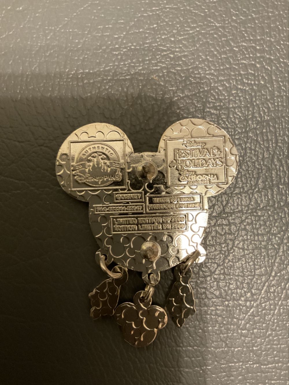 Disney California - Festival Of Holidays - Ltd Edtion 2500  pin collectible - Main Image 2