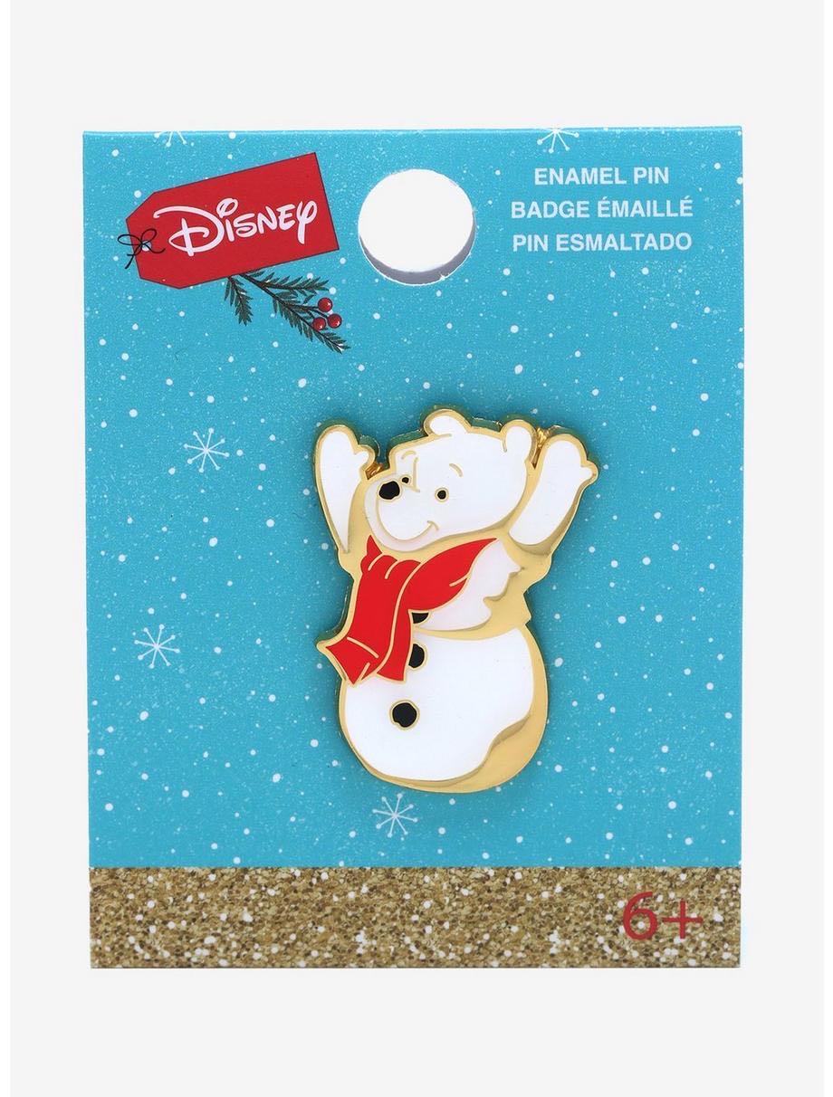 Loungefly Disney Winnie the Pooh - Snowman Pooh Bear (BoxLunch Exclusive) - Enamel Pin pin collectible [Barcode 18898810] - Main Image 2