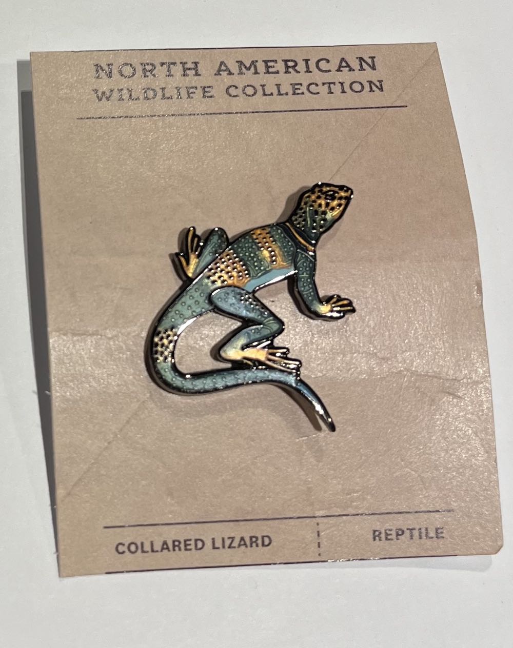 Collared Lizard  pin collectible - Main Image 2