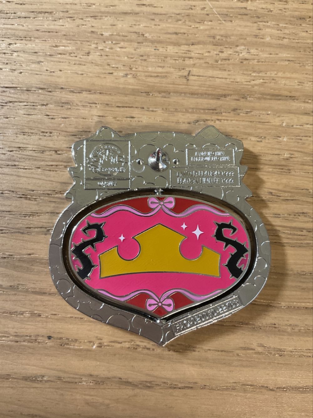 Sleeping Beauty - Crown - Disneyland Hotel Ltd Edition   pin collectible - Main Image 3