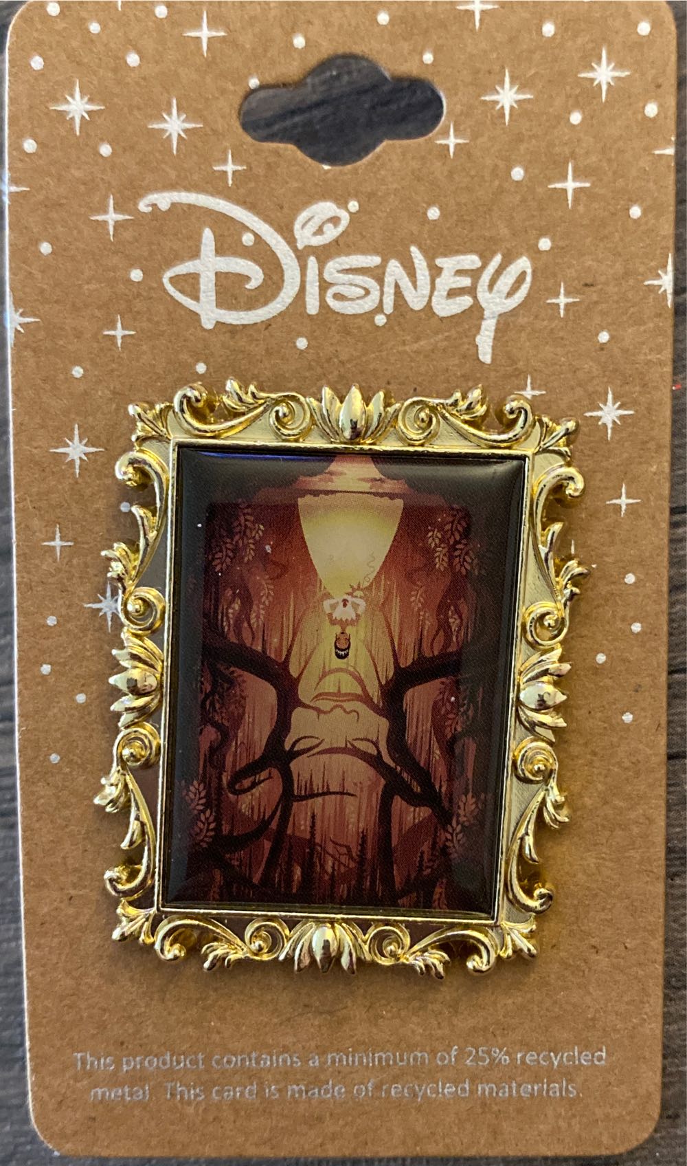 Hidden Mickey - White Glove Silhouette - Pinocchio