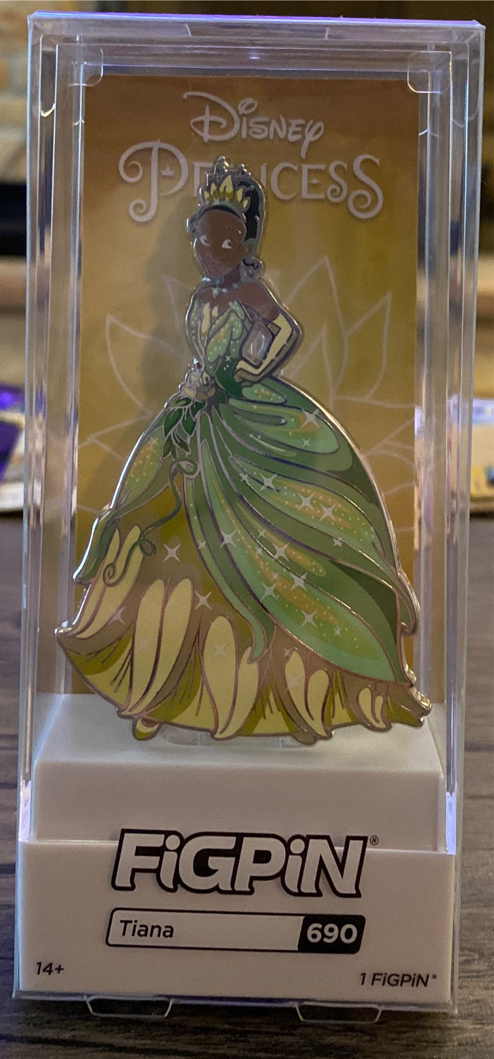 Disney Parks Tinker Bell Frame Trading Pin Purple Disneyland World Wdw #144