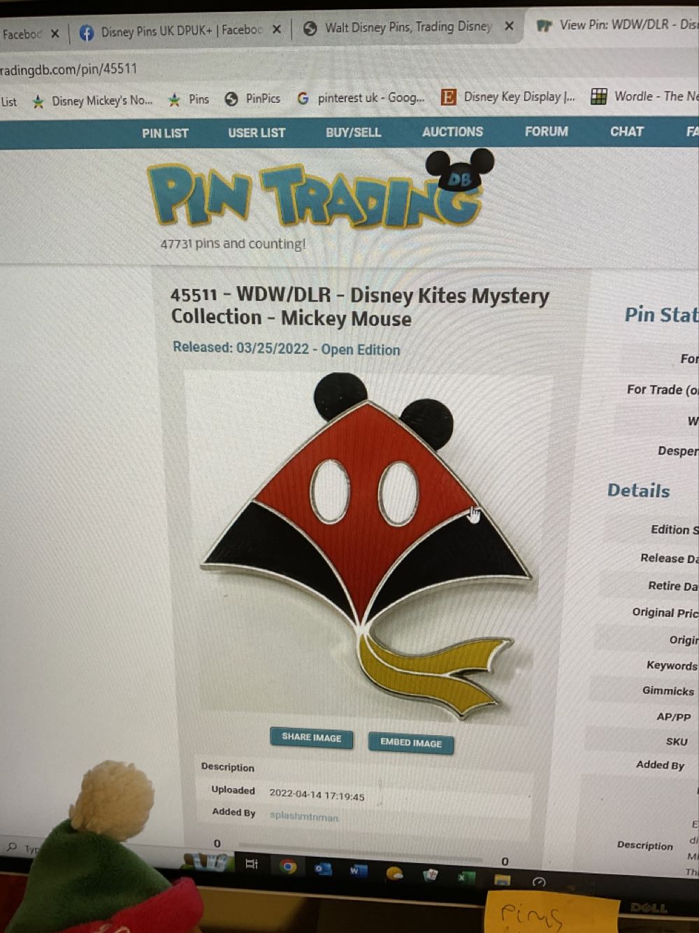 Mickey Mouse Groom With Ring