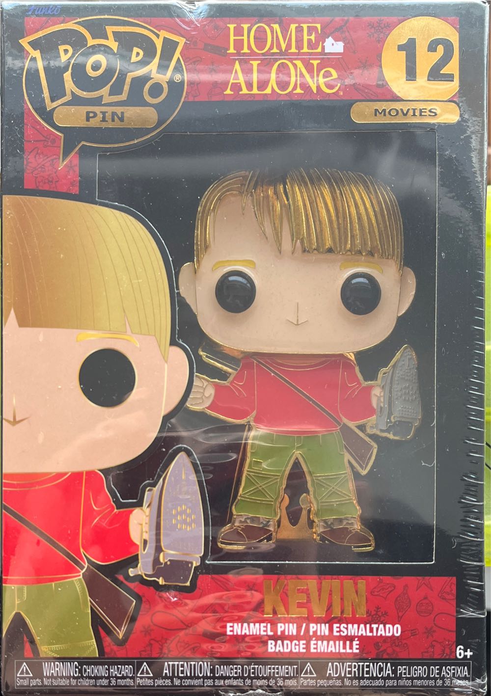 Pop Pin: Home Alone Kevin  pin collectible [Barcode 671803387041] - Main Image 2
