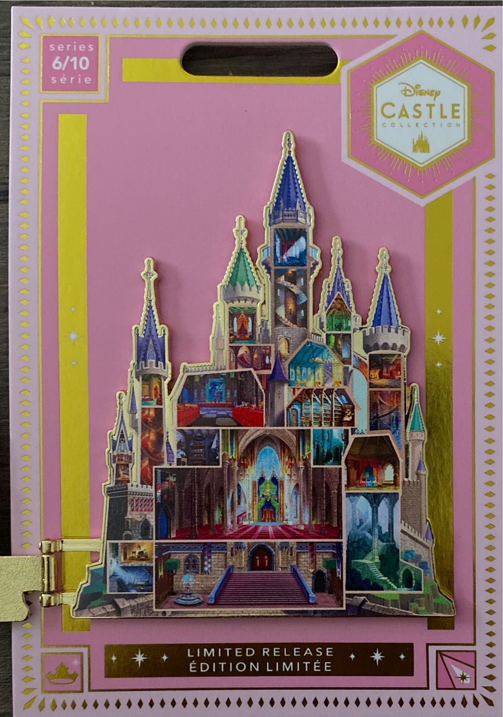 Disney Castle Collection Sleeping Beauty  pin collectible - Main Image 2