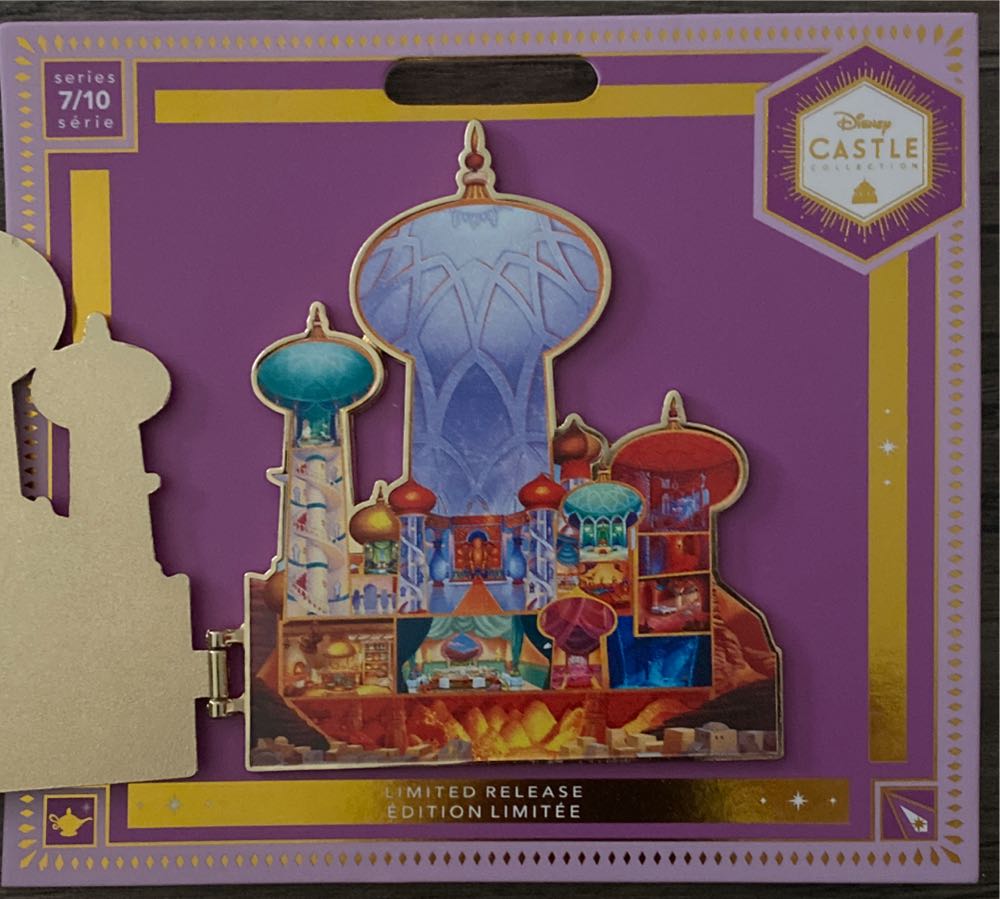 Disney Castle Collection Aladdin  pin collectible - Main Image 2