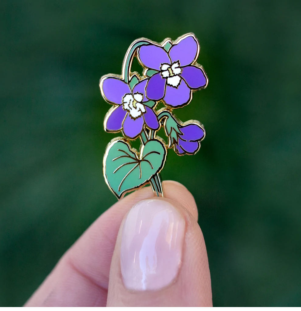 Violet - Enamel Pin pin collectible - Main Image 1