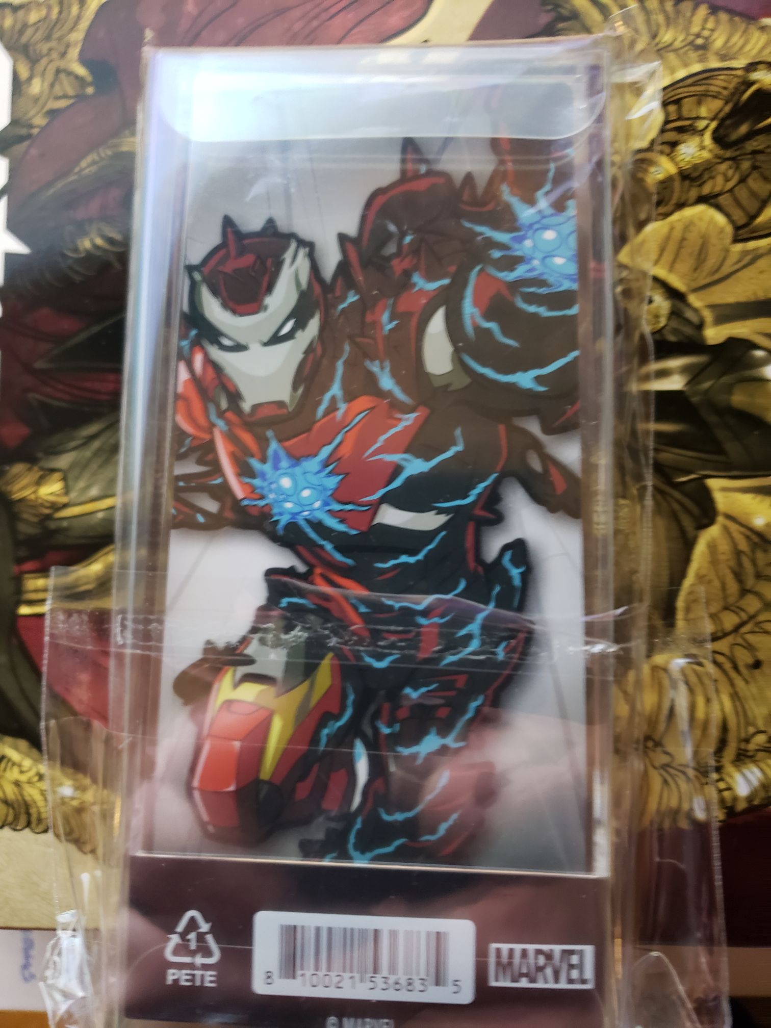 FIGPIN #631-VENOMIZED IRON MAN - Pin pin collectible [Barcode 810021536835] - Main Image 2