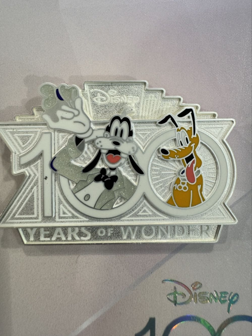 Disney 100th Goofy And Pluto  pin collectible [Barcode 400954766920] - Main Image 2