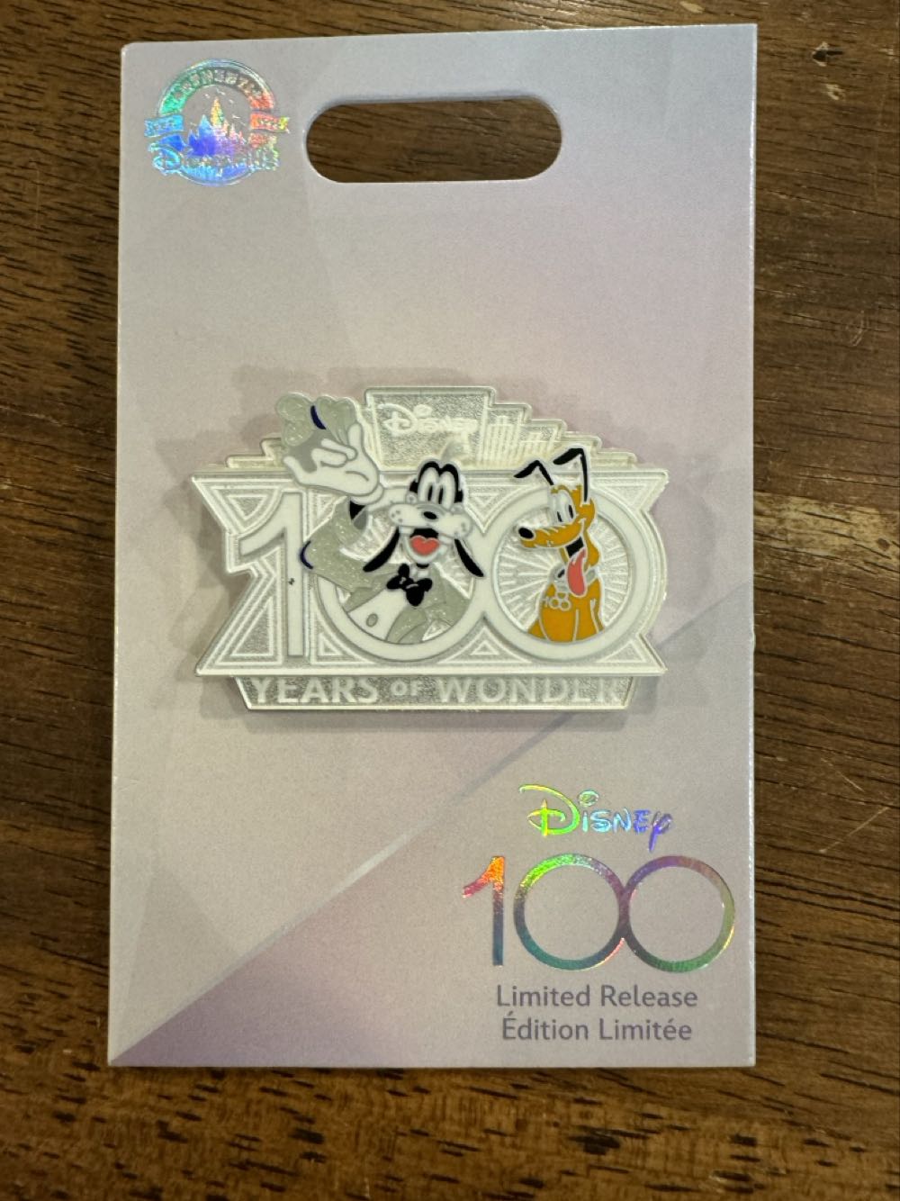 Disney 100th Goofy And Pluto  pin collectible [Barcode 400954766920] - Main Image 4