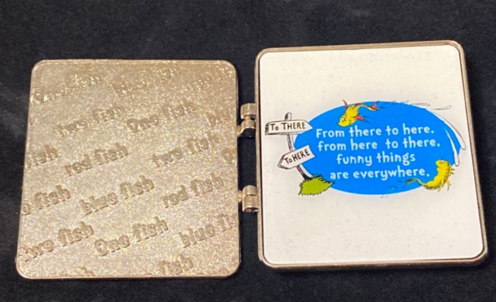 Dr. Seuss one fish two fish  pin collectible - Main Image 2