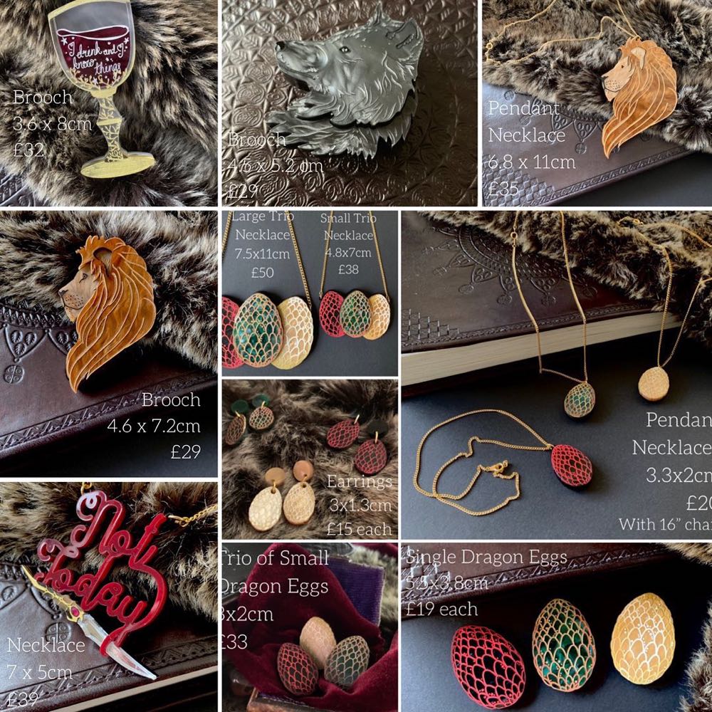 MukkaChunks - The Wine of Wisdom - Brooch pin collectible - Main Image 3