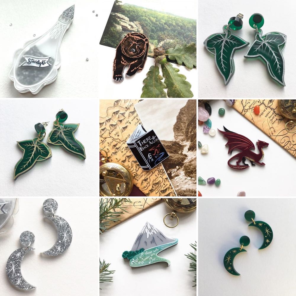 MukkaChunks - Bottled Starlight - Brooch pin collectible - Main Image 3