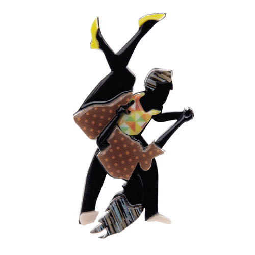 Erstwilder - Jack Rabbit Slims (brown) - Brooch pin collectible - Main Image 2