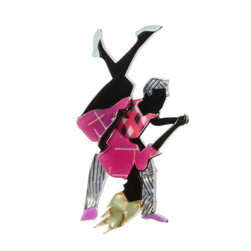 Erstwilder - Jack Rabbit Slims (pink) - Brooch pin collectible - Main Image 2