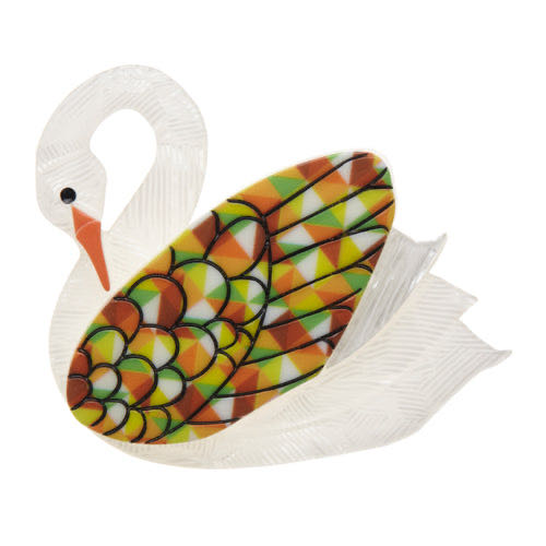 Erstwilder - Sabine the Swan - Brooch pin collectible - Main Image 2