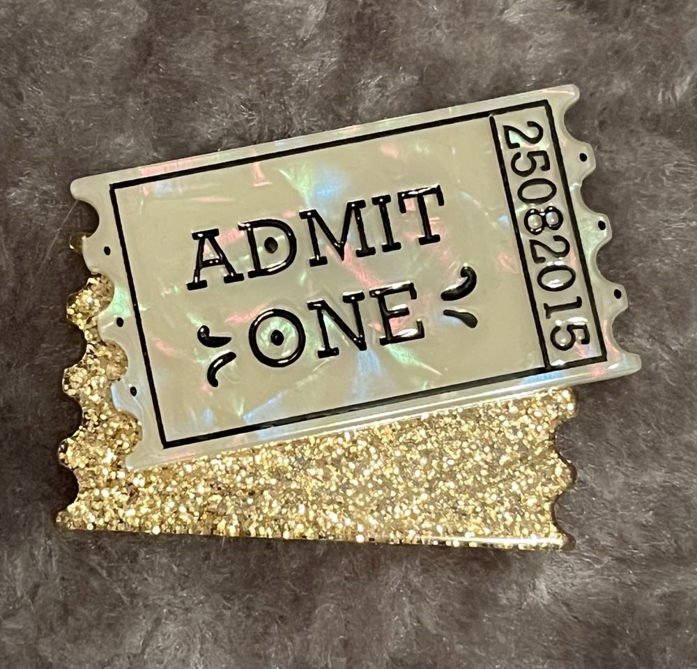 Erstwilder - Admit One Ticket - Brooch pin collectible - Main Image 3