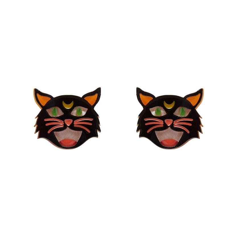 Erstwilder - Hex Kitten - Earrings pin collectible - Main Image 2