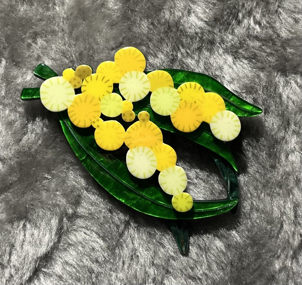 Erstwilder - Woven Wattle - Brooch pin collectible - Main Image 3