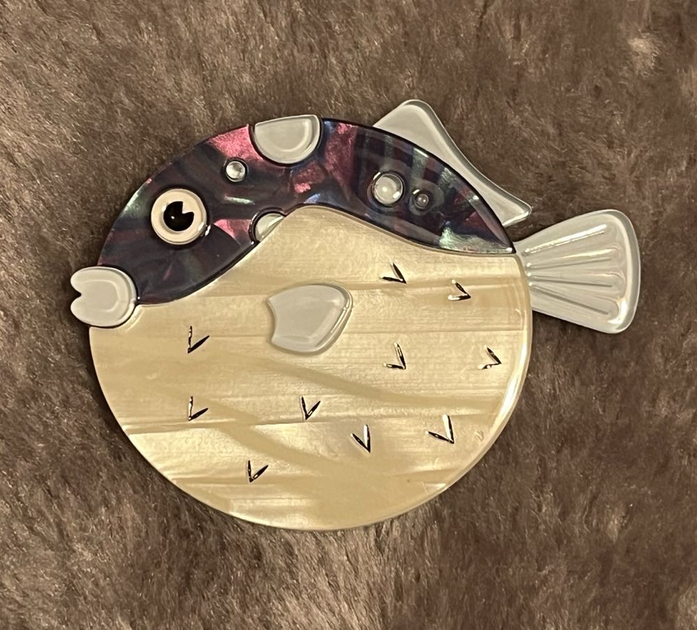 Erstwilder - Fun Loving Fugu - Brooch pin collectible - Main Image 3