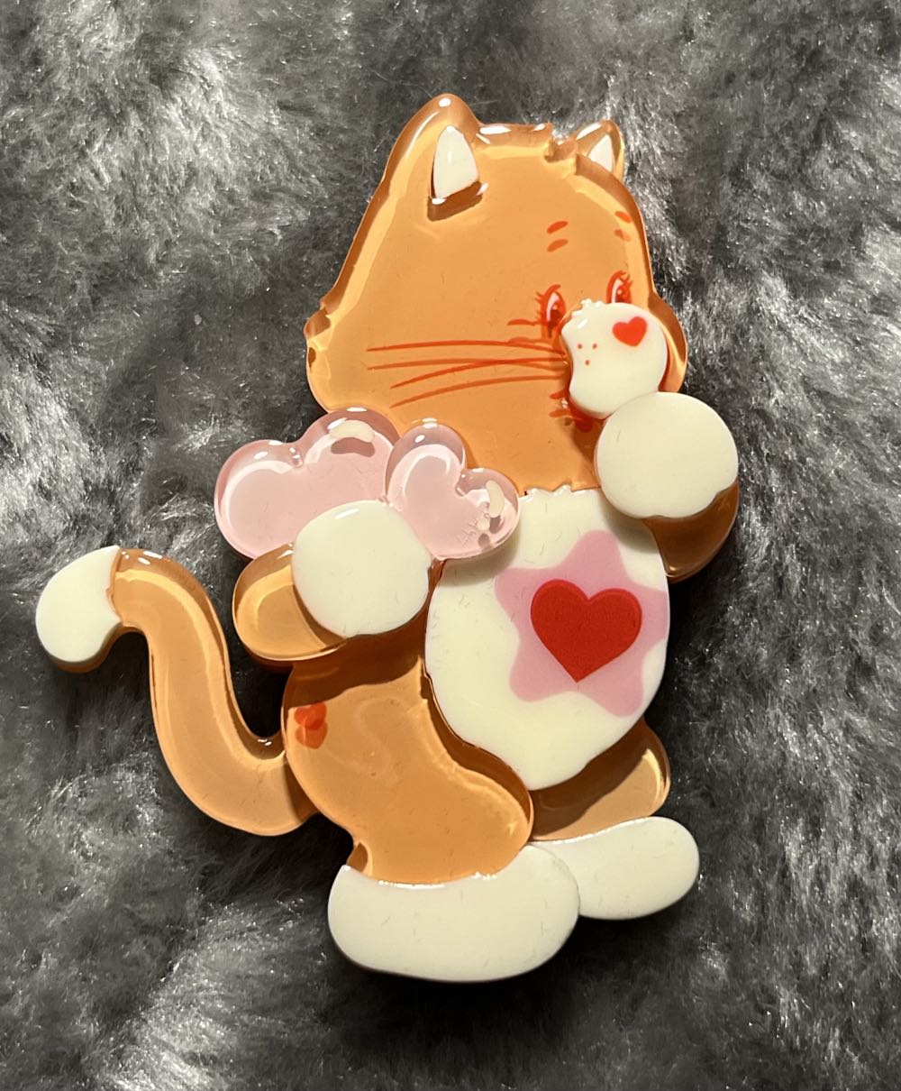 Erstwilder - Proud Heart Cat - Brooch pin collectible - Main Image 2