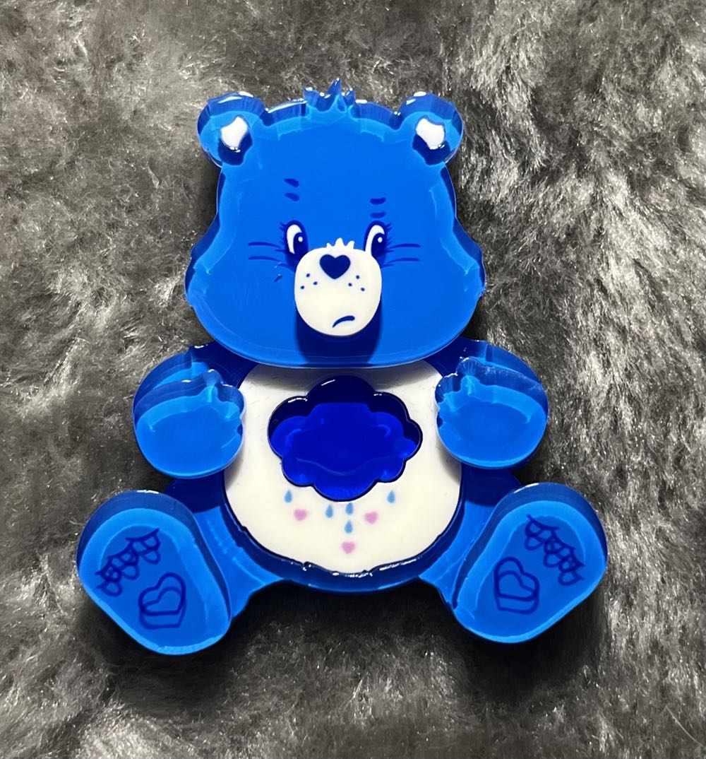 Erstwilder - Grumpy Bear  - Brooch pin collectible - Main Image 2