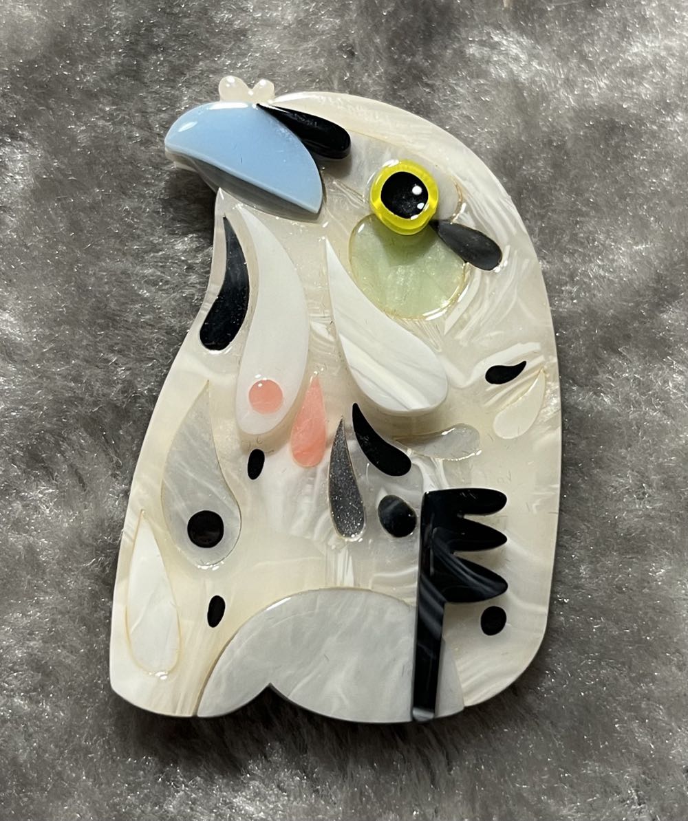 Erstwilder - The Thoughtful Tawny - Brooch pin collectible - Main Image 2