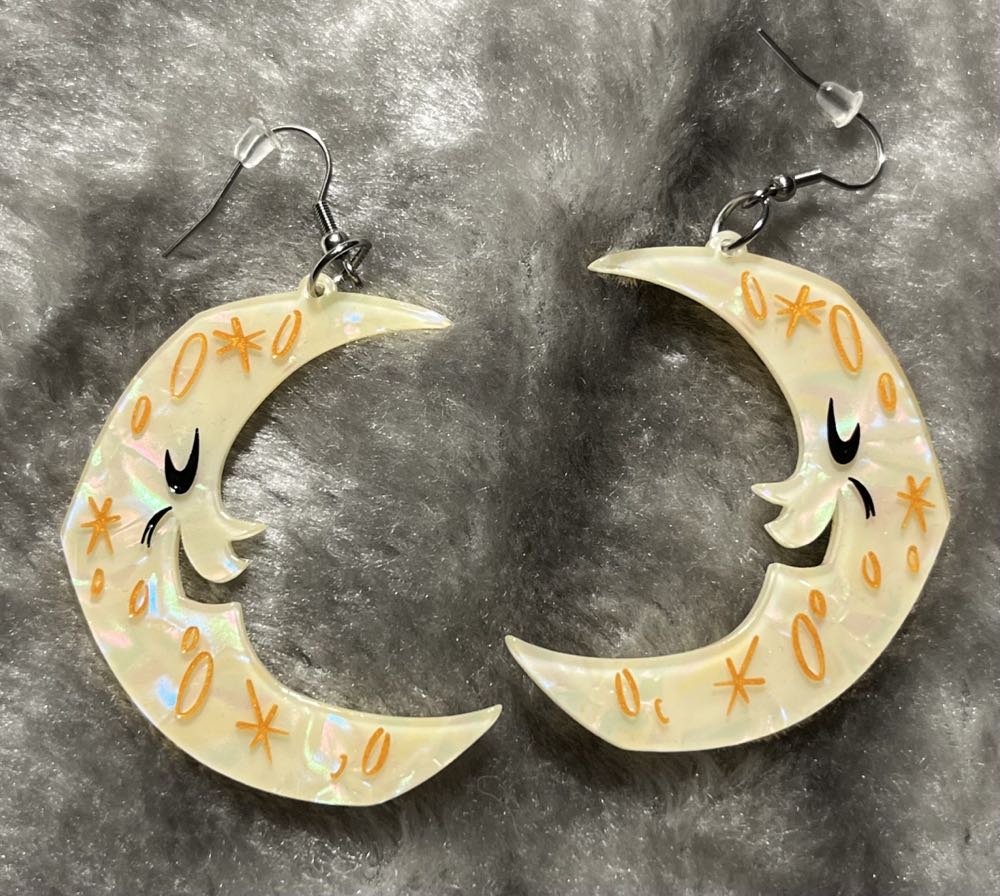 Erstwilder - Goodnight Moon - Earrings pin collectible - Main Image 2