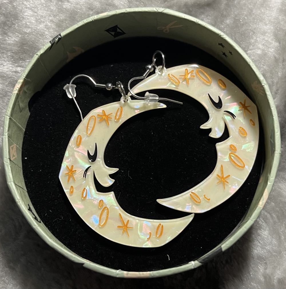 Erstwilder - Goodnight Moon - Earrings pin collectible - Main Image 3