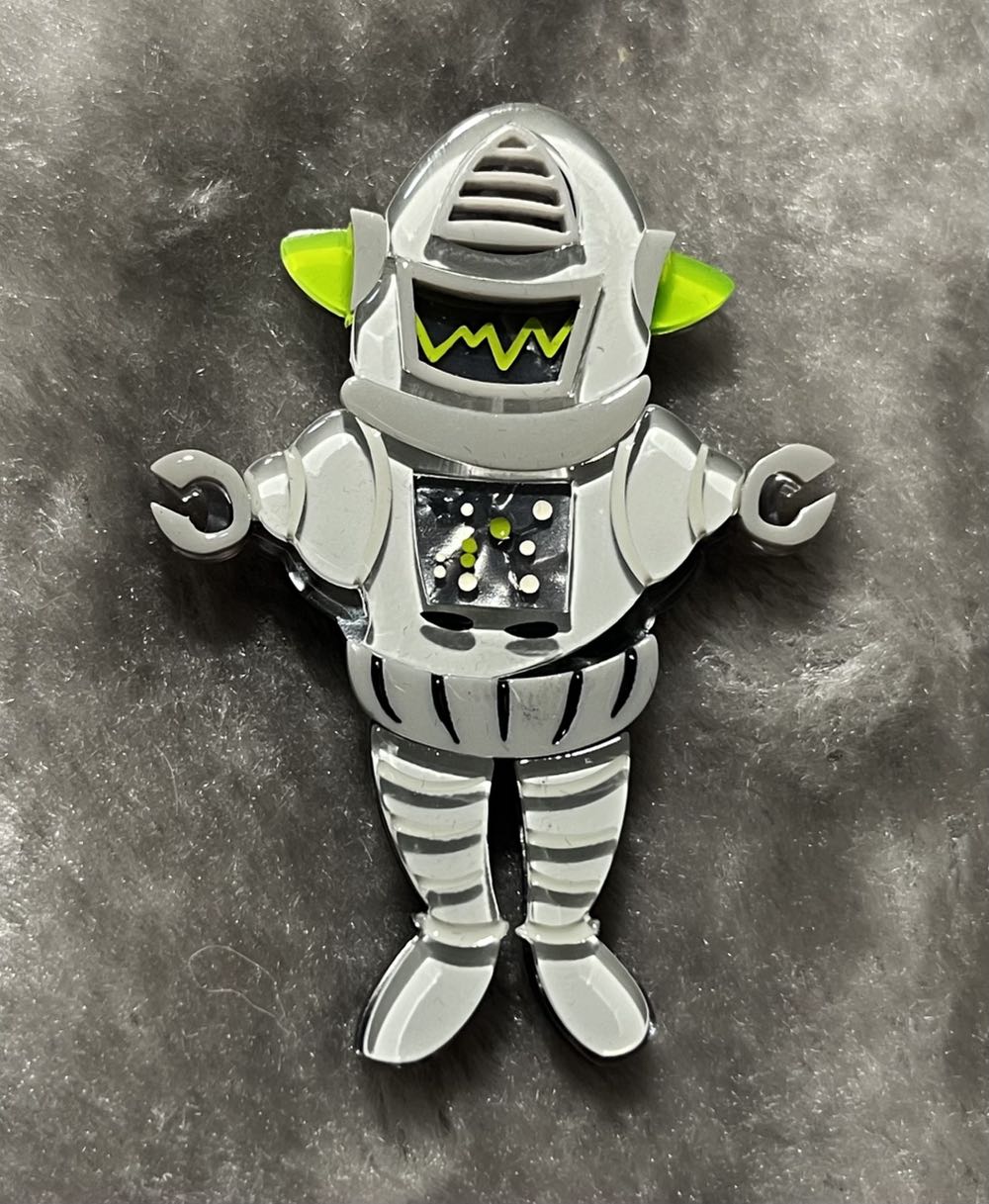 Erstwilder - Robert the Rational Robot - Brooch pin collectible - Main Image 2