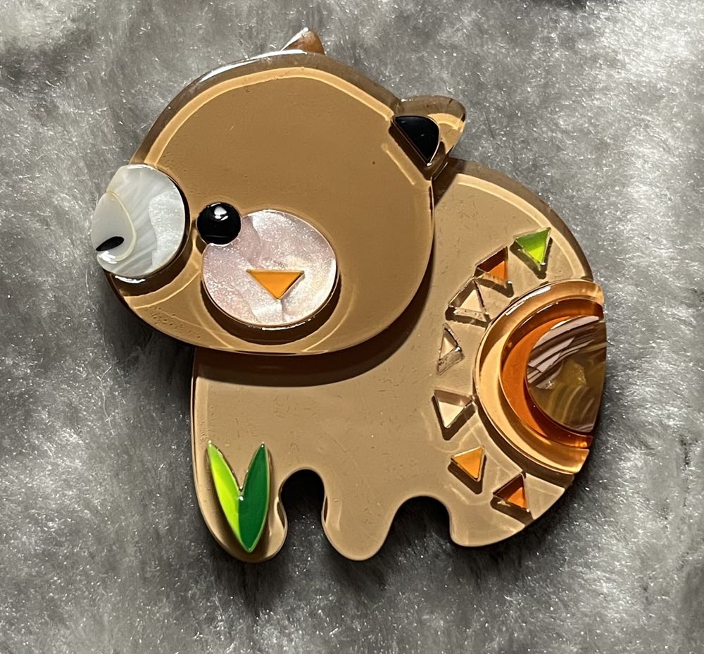 Erstwilder - The Wondrous Wombat - Brooch pin collectible - Main Image 2