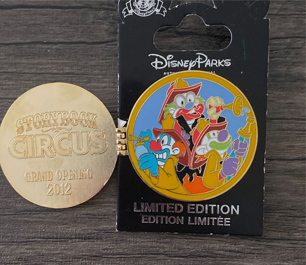 Storybook Circus Grand Opening 2012 Hinged  pin collectible - Main Image 2
