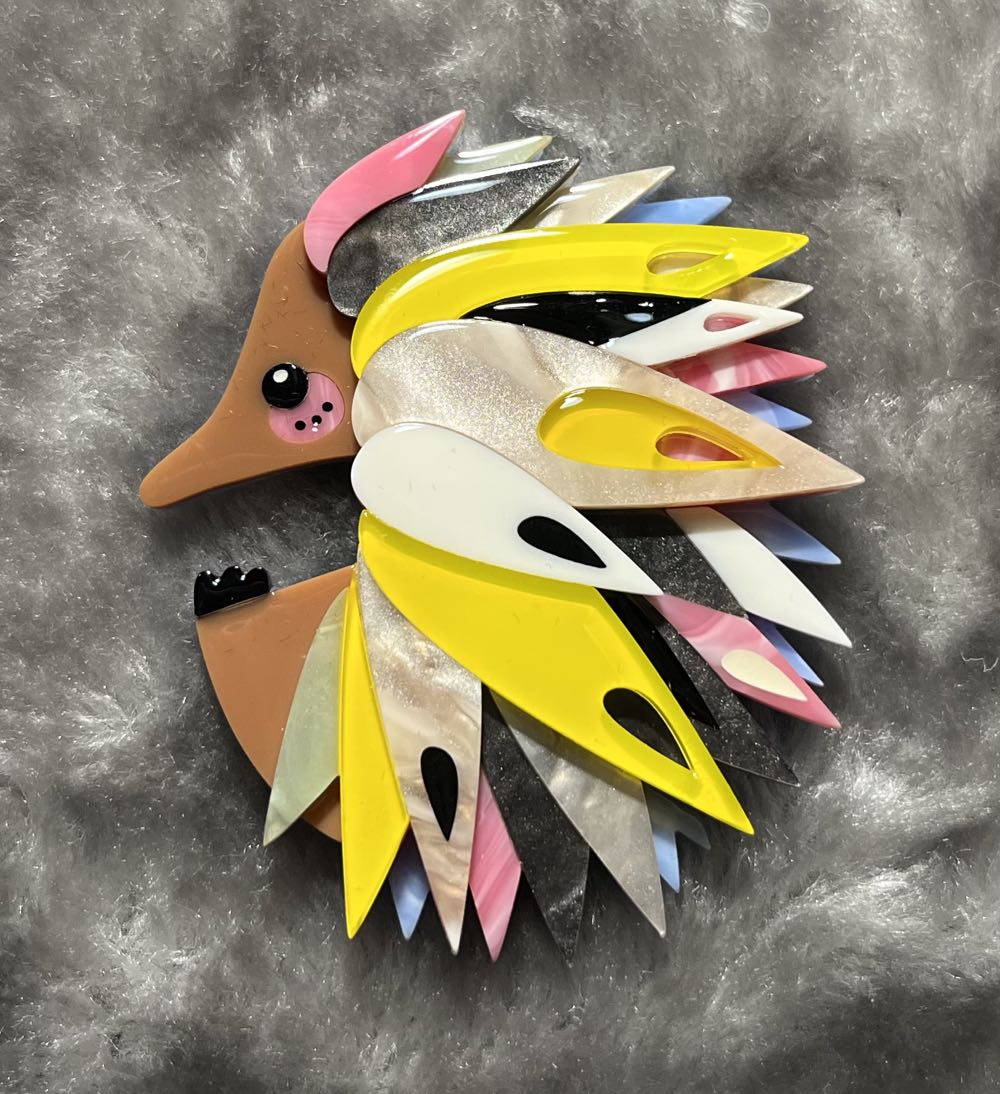 Erstwilder - The Earnest Echidna - Brooch pin collectible - Main Image 2
